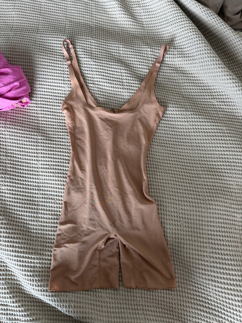 Skims sheer scull short bodysuit